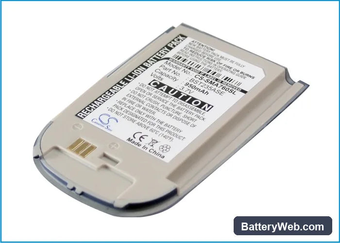 Samsung SPH-A760 Replacement Battery, 3.7V, 950mAh, Li-ion 2