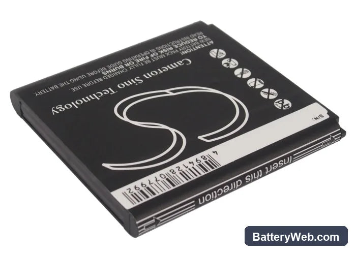 Samsung Galaxy S4 Zoom LTE Replacement Battery, 3.8V, 2100mAh, Li-ion 3