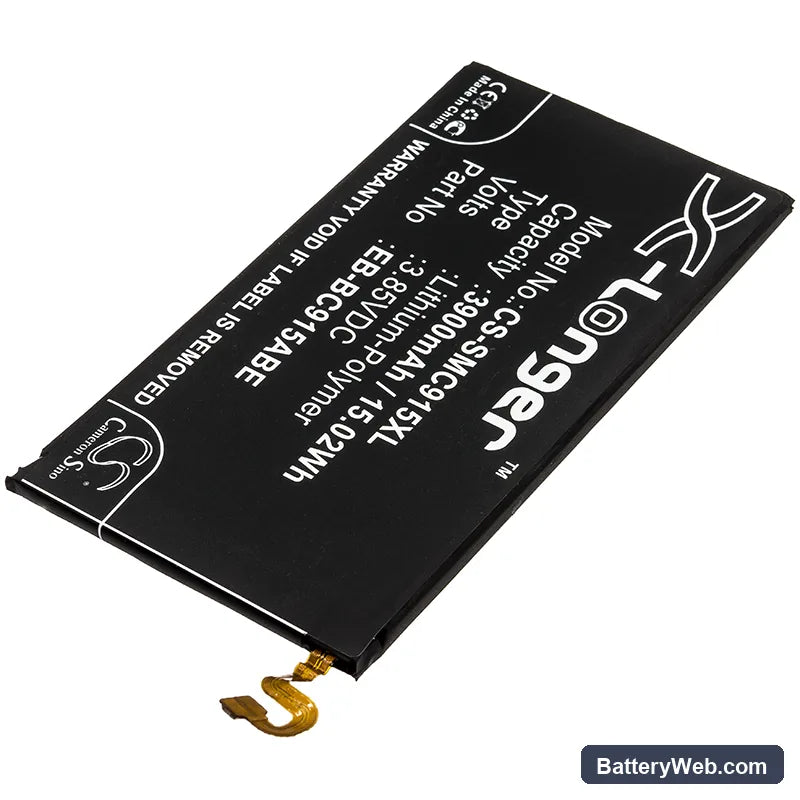 Samsung Galaxy C10 Replacement Battery, 3.85V, 3900mAh, Li-Polymer 2