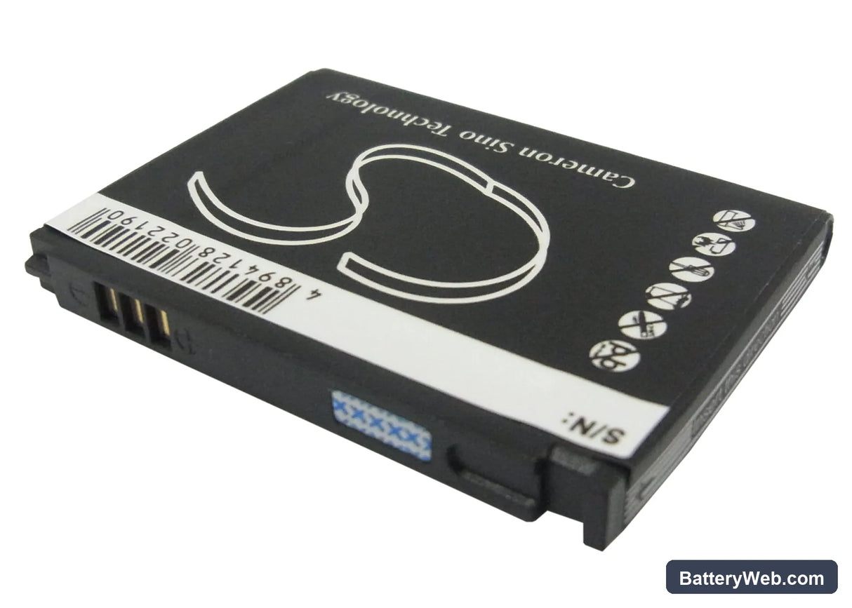 Samsung SGH-D808 Replacement Battery, 3.7V, 800mAh, Li-ion 3