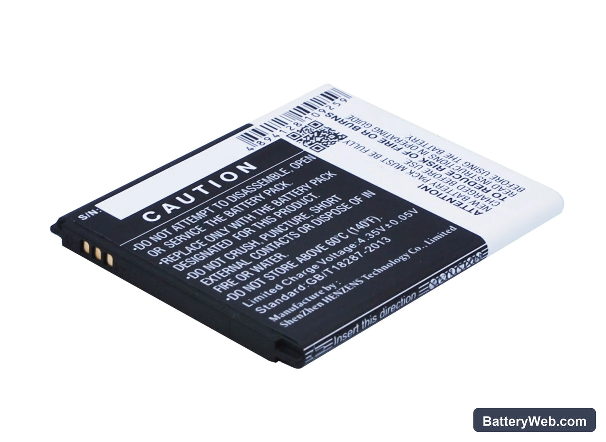 Samsung SM-G3139D Replacement Battery, 3.8V, 1550mAh, Li-ion 3