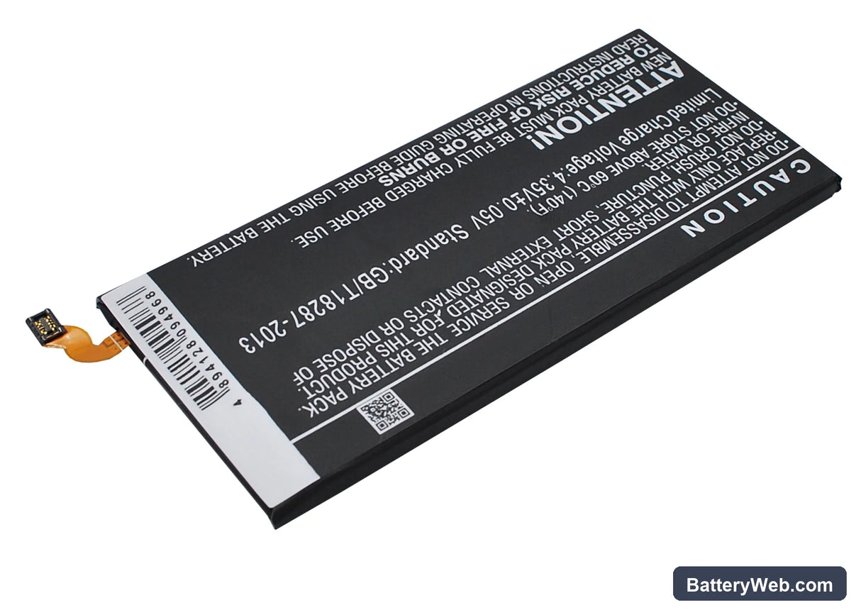 Samsung Galaxy A5 Replacement Battery, 3.8V, 2300mAh, Li-Polymer 5