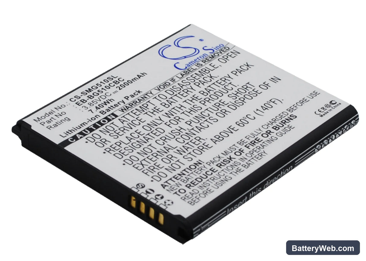 Samsung Galaxy Core Max Replacement Battery, 3.85V, 2000mAh, Li-ion 2