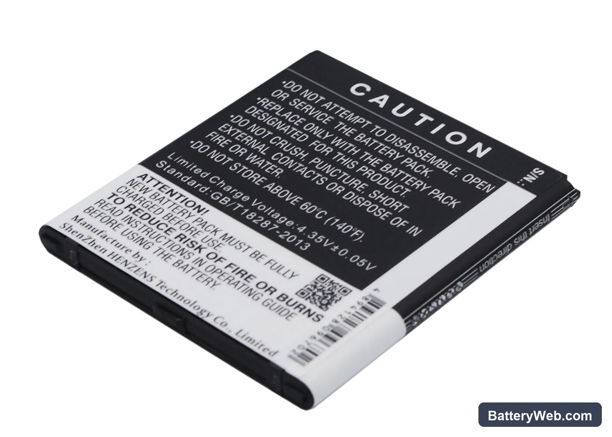 Samsung Galaxy Grand Prime Replacement Battery, 3.8V, 2600mAh, Li-ion 4