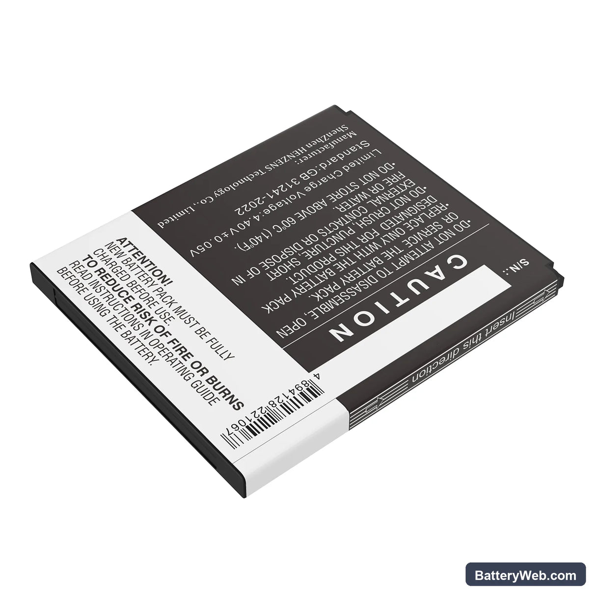 Samsung Galaxy XCover7 5G Replacement Battery, 3.85V, 3680mAh, Li-ion 3