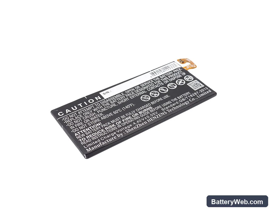 Samsung Galaxy On5 2016 Duos Replacement Battery, 3.85V, 2600mAh, Li-Polymer 4
