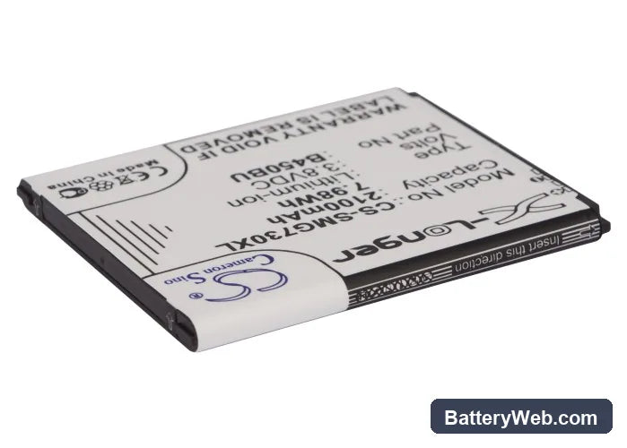 Samsung GT-I1819 Replacement Battery, 3.8V, 2100mAh, Li-ion 2