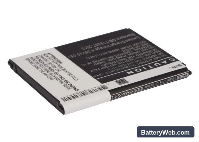 Samsung GT-I1819 Replacement Battery, 3.8V, 2100mAh, Li-ion 3