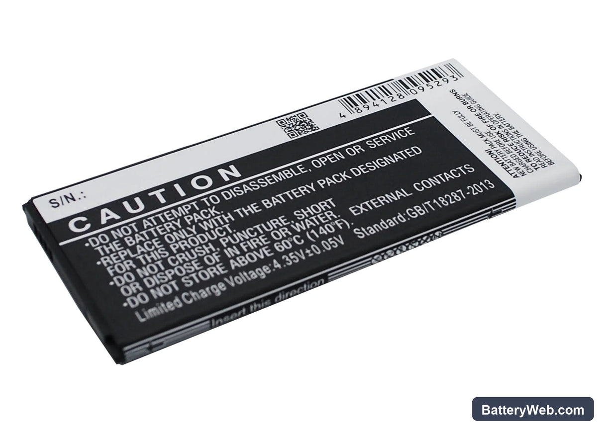 Samsung SM-G750 Replacement Battery, 3.8V, 2800mAh, Li-ion 5