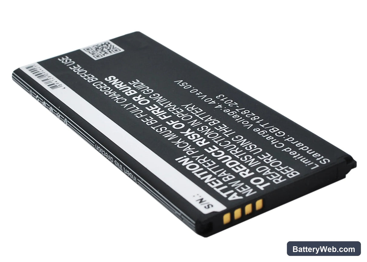 Samsung Galaxy Alpha Replacement Battery, 3.85V, 1700mAh, Li-ion 3