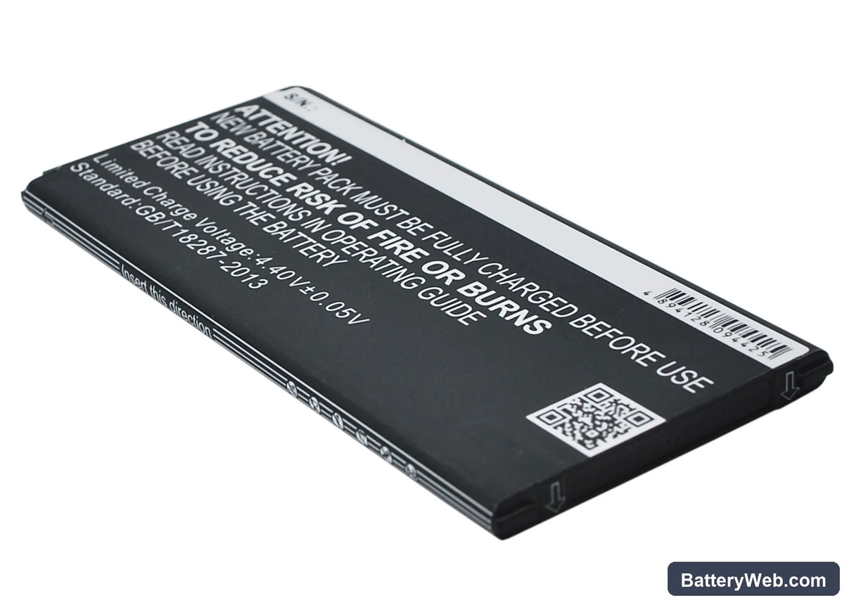 Samsung Galaxy Alpha Replacement Battery, 3.85V, 1700mAh, Li-ion 4