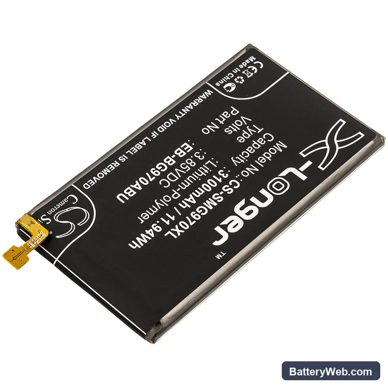 Samsung Galaxy S10E Replacement Battery, 3.85V, 3100mAh, Li-Polymer 2