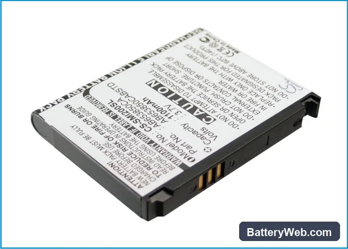 Samsung SCH-i220 Replacement Battery, 3.7V, 1100mAh, Li-ion 4