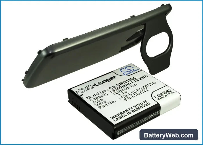Samsung SCH-I515 Replacement Battery, 3.7V, 3300mAh, Li-ion 2
