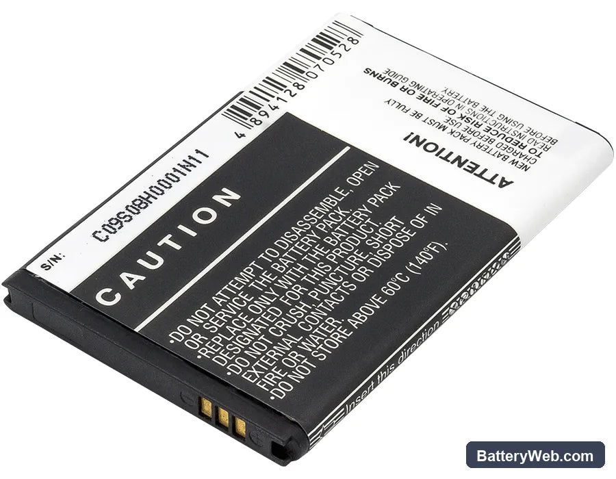 USCellular SCH-LC11 Replacement Battery, 3.7V, 1750mAh, Li-ion 3