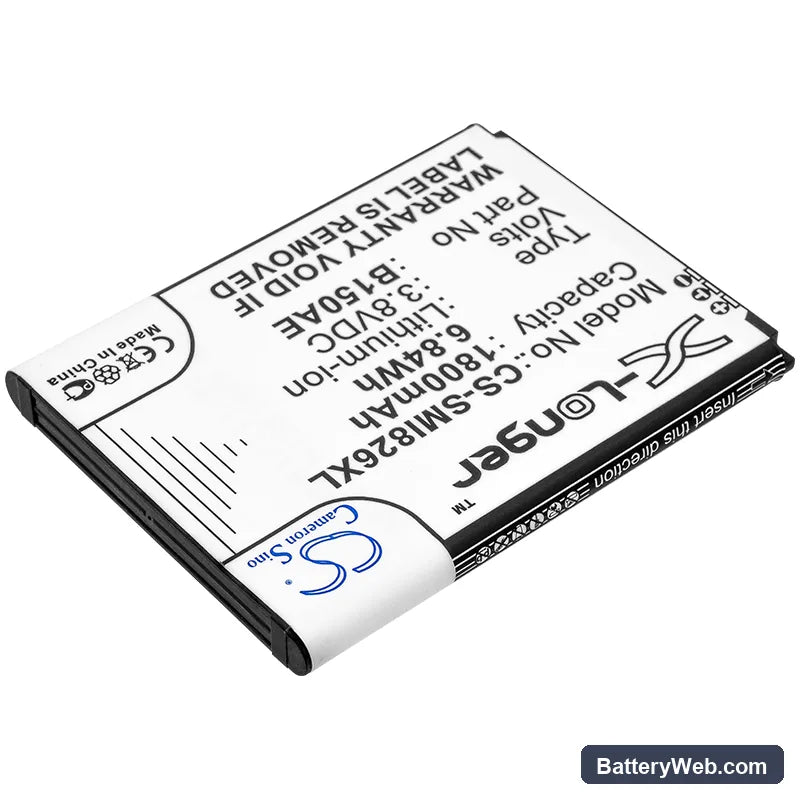 Samsung GT-I8260 Replacement Battery, 3.8V, 1800mAh, Li-ion 2