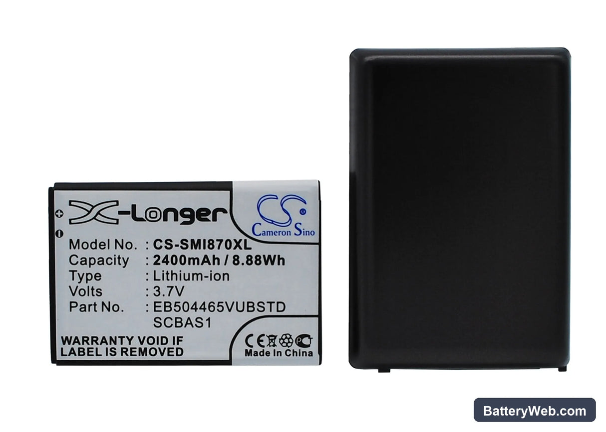 Samsung GT-I8700 Replacement Battery, 3.7V, 2400mAh, Li-ion 1