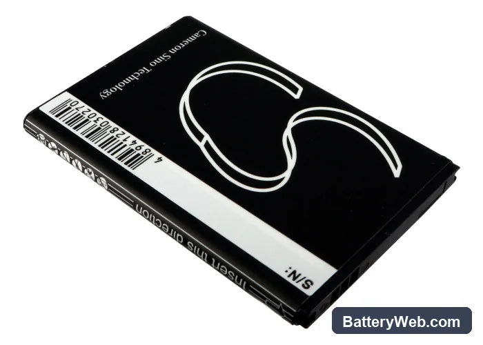 MetroPCS Galaxy Indulge Replacement Battery, 3.7V, 1500mAh, Li-ion 3
