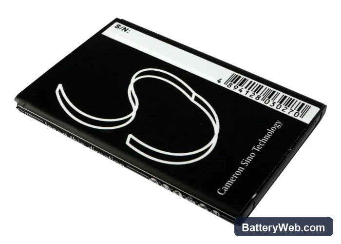 MetroPCS Galaxy Indulge Replacement Battery, 3.7V, 1500mAh, Li-ion 4