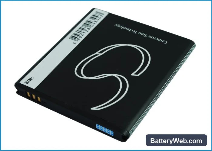 AT&T SGH-i997 Replacement Battery, 3.7V, 1400mAh, Li-ion 3