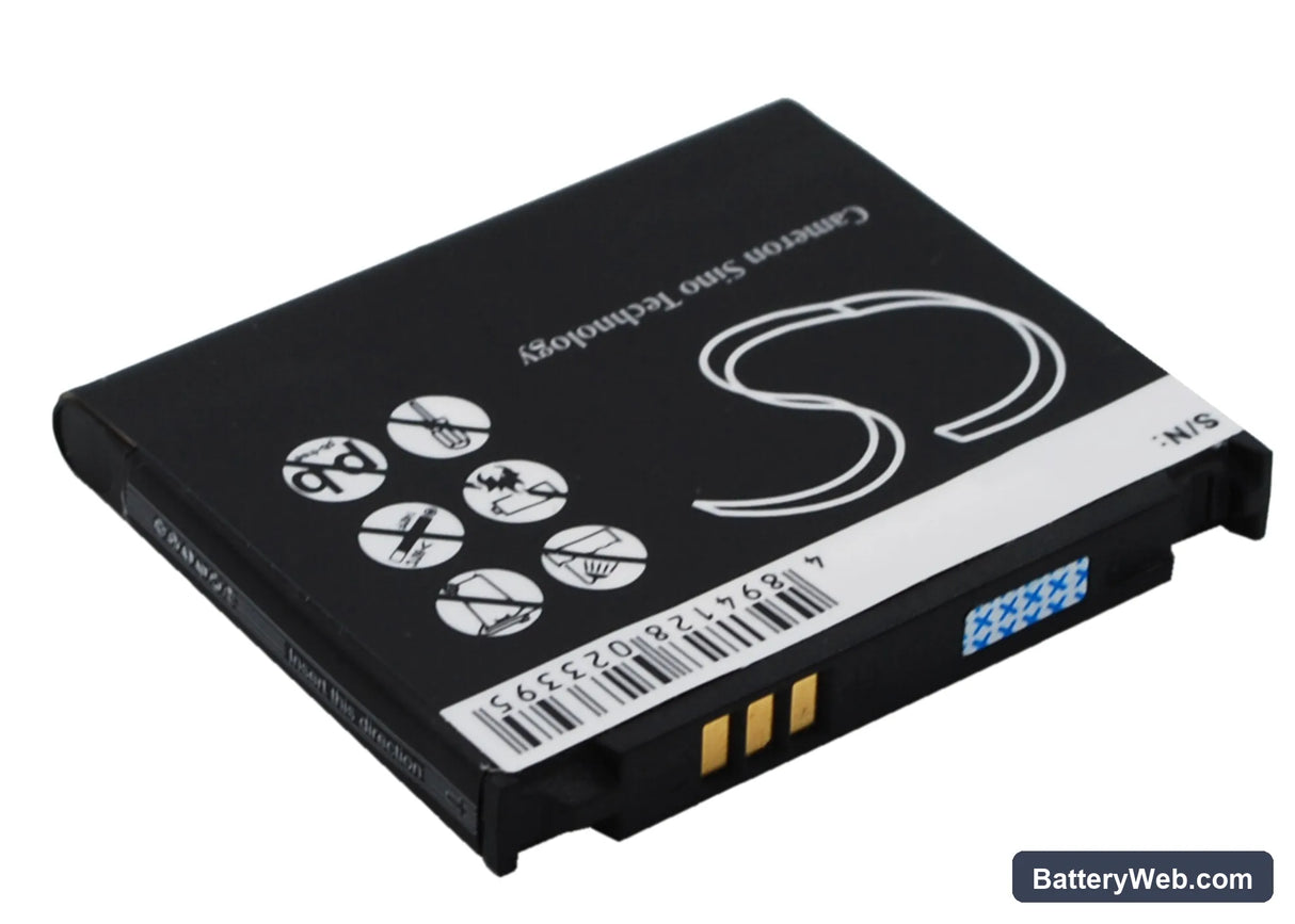 Samsung SCH-R500 Replacement Battery, 3.7V, 750mAh, Li-ion 5