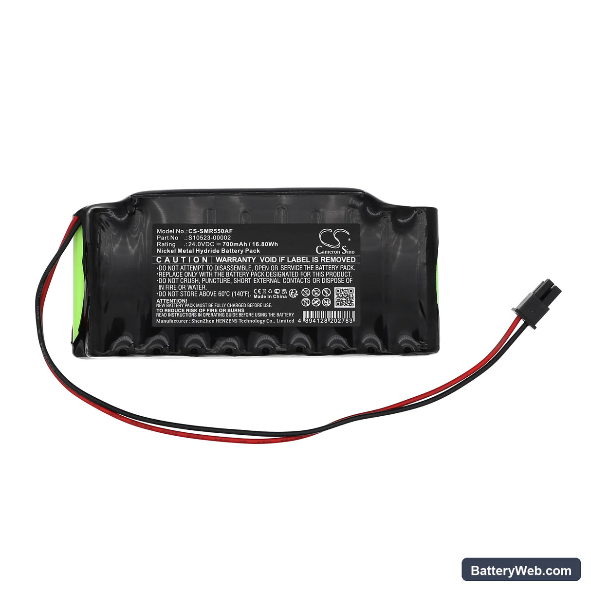 SOMMER base+ Replacement Battery, 24V, 700mAh, Ni-MH 3