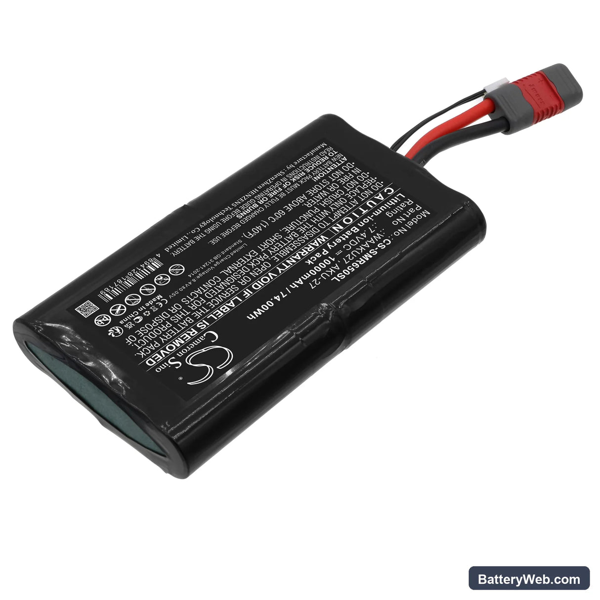 Sonel MMR-650 Low Resistance Meter Replacement Battery, 7.4V, 10000mAh, Li-ion 2