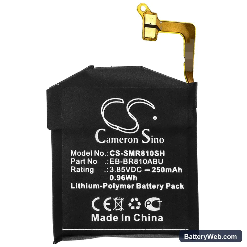 Samsung Galaxy Watch 42mm Replacement Battery, 3.85V, 250mAh, Li-Polymer 3