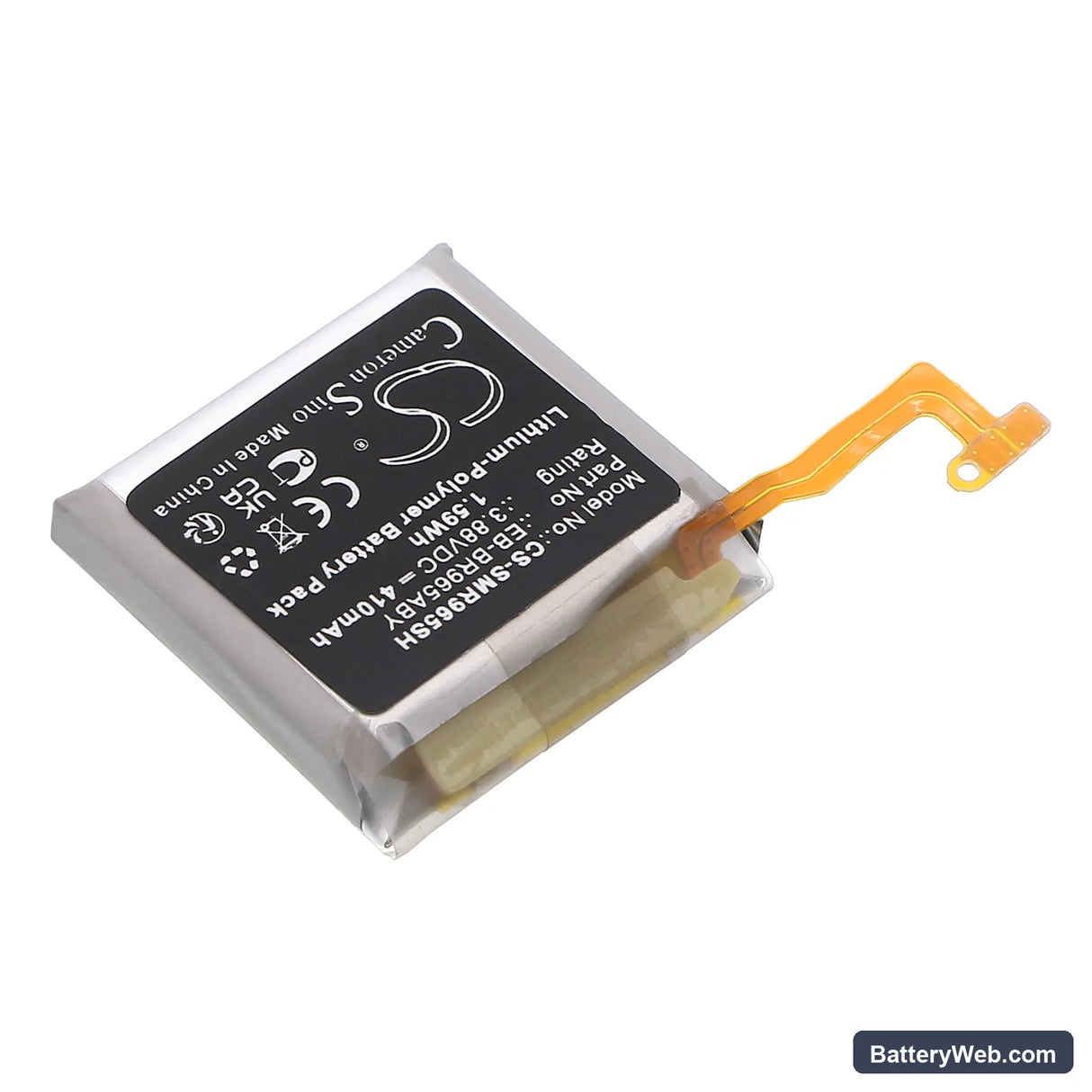 Samsung SM-R960 Replacement Battery, 3.88V, 410mAh, Li-Polymer 2
