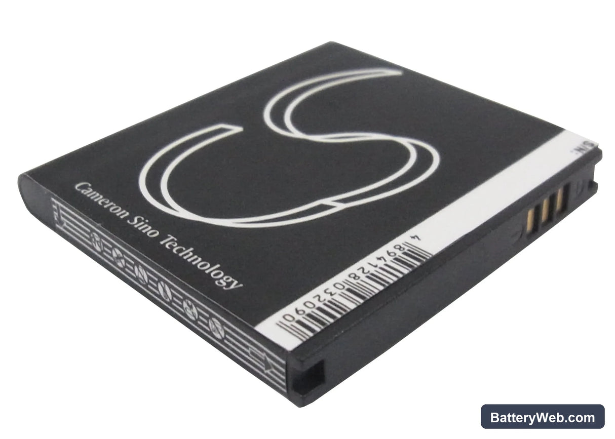 Samsung S5200 Replacement Battery, 3.7V, 750mAh, Li-ion 4