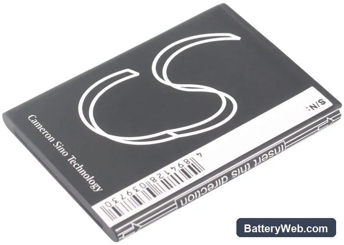 Samsung GT-S5830 Replacement Battery, 3.7V, 1000mAh, Li-ion 4