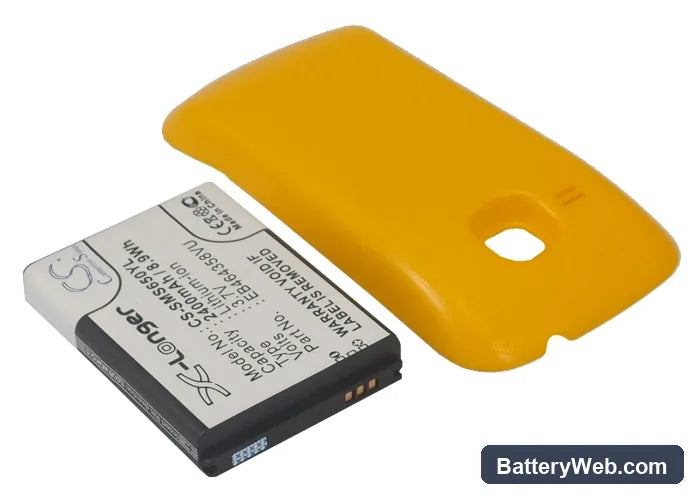 Samsung GT-S6500 Replacement Battery, 3.7V, 2400mAh, Li-ion 2