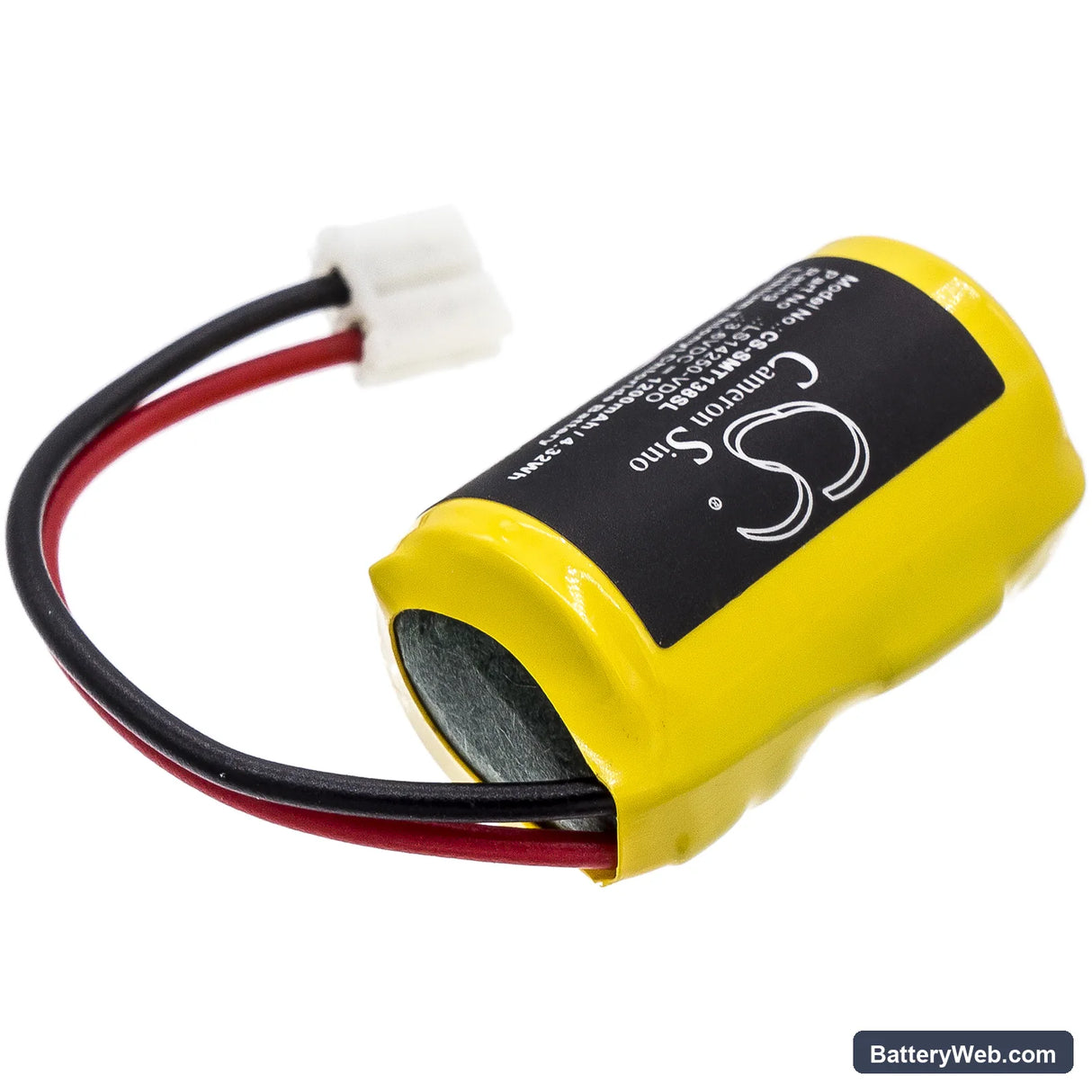 Siemens VDO Digital Tachograph DTCO 1381 Replacement Battery, 3.6V, 1200mAh, Li-SOCl2 2