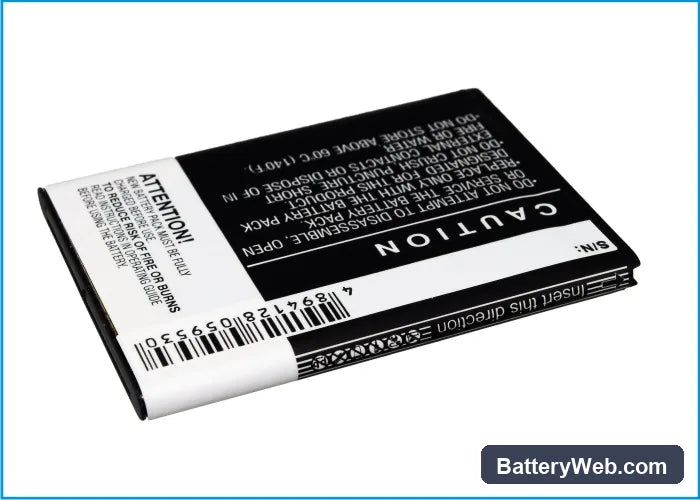 AT&T Galaxy Exhilarate Replacement Battery, 3.7V, 1750mAh, Li-ion 4
