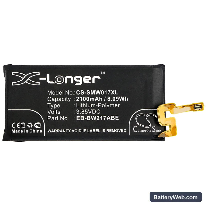 Samsung Galaxy Golden 4 Replacement Battery, 3.85V, 2100mAh, Li-Polymer 3