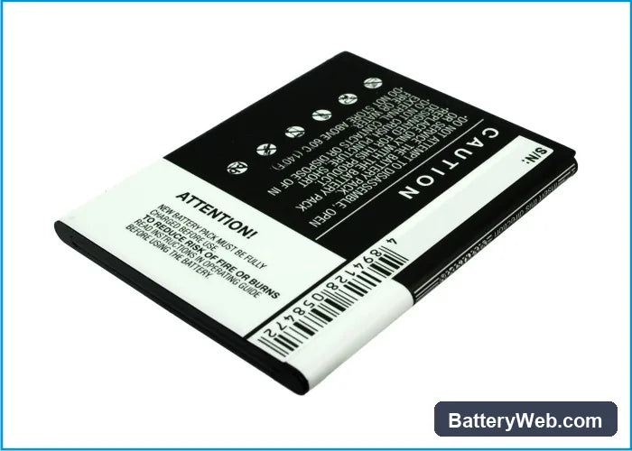 Samsung SGH-W999 Replacement Battery, 3.7V, 1500mAh, Li-ion 3