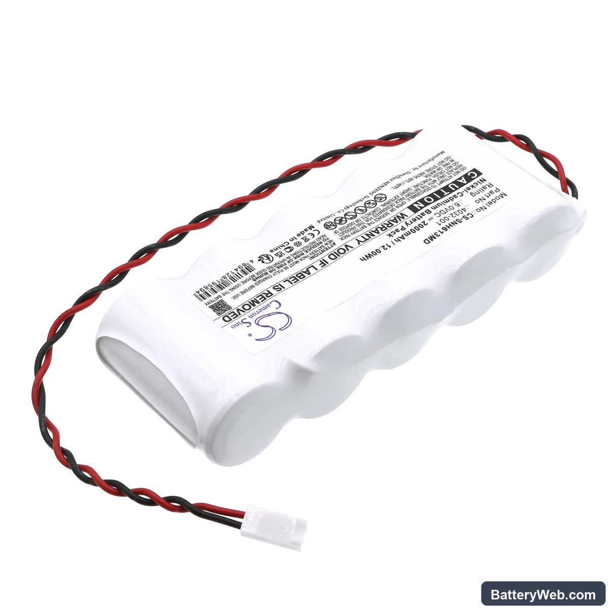 Sonnenschein N613I1 Replacement Battery, 6V, 2000mAh, Ni-CD 2