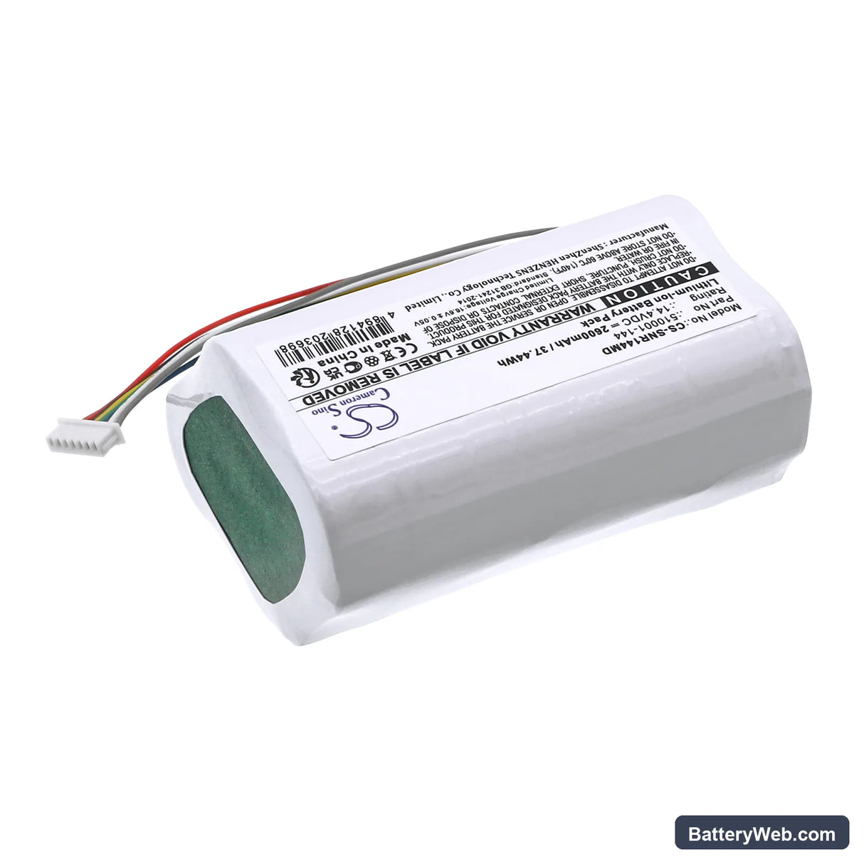Smith & Nephew Renasys Go Replacement Battery, 14.4V, 2600mAh, Li-ion 2