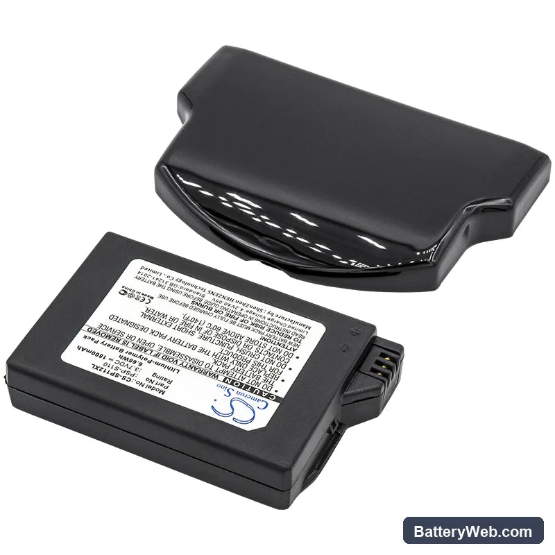 Sony PSP 2th Replacement Battery, 3.7V, 1800mAh, Li-Polymer 2