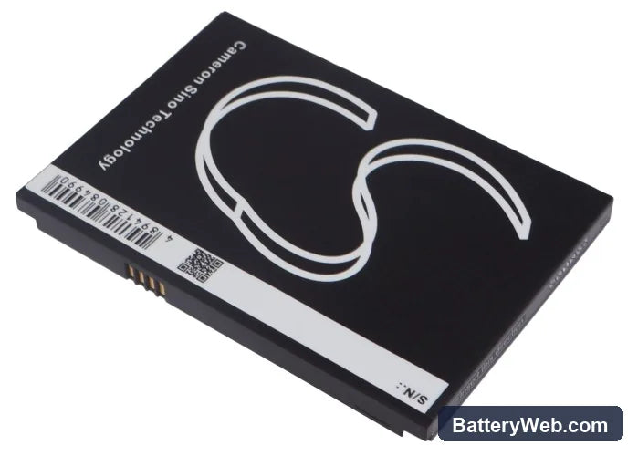Netgear Aircard 782s Replacement Battery, 3.7V, 2000mAh, Li-ion 4