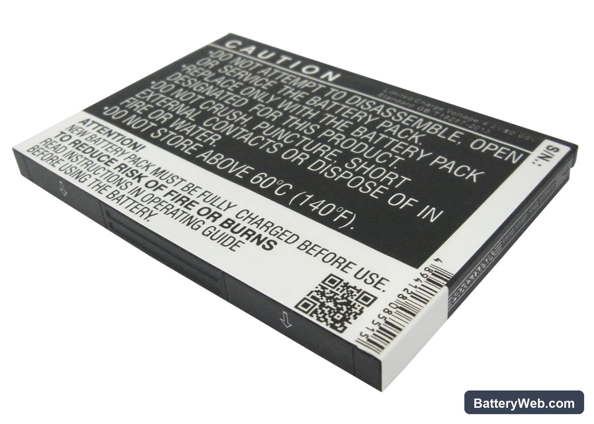 AT&T Unite Replacement Battery, 3.7V, 2500mAh, Li-ion 4
