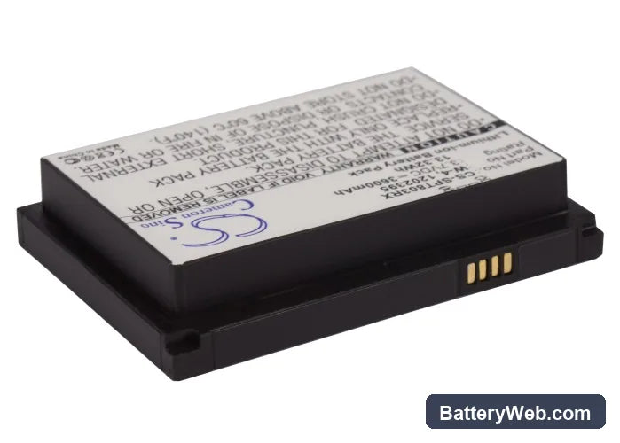 Sprint 803S 4G LTE Replacement Battery, 3.7V, 3600mAh, Li-ion 2