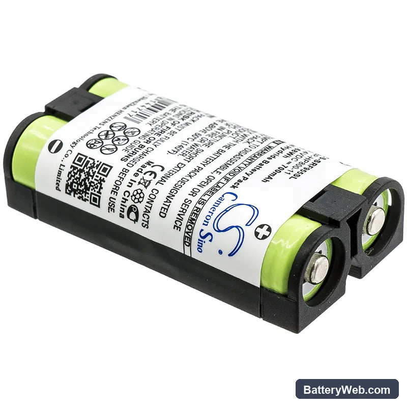 Sony MDR-RF995 Replacement Battery, 2.4V, 700mAh, Ni-MH 2