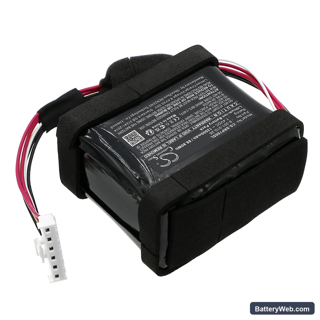 Sony SRS-XP700 Replacement Battery, 7.4V, 12000mAh, Li-ion 2