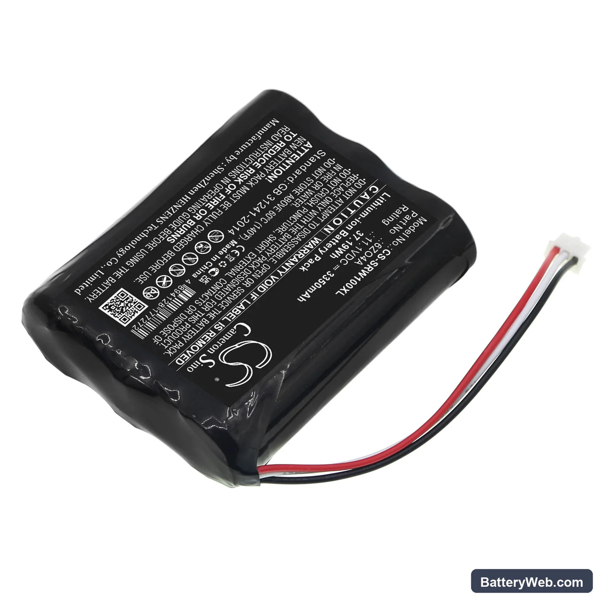 Sony VGF-WA1 Replacement Battery, 11.1V, 3350mAh, Li-ion 2