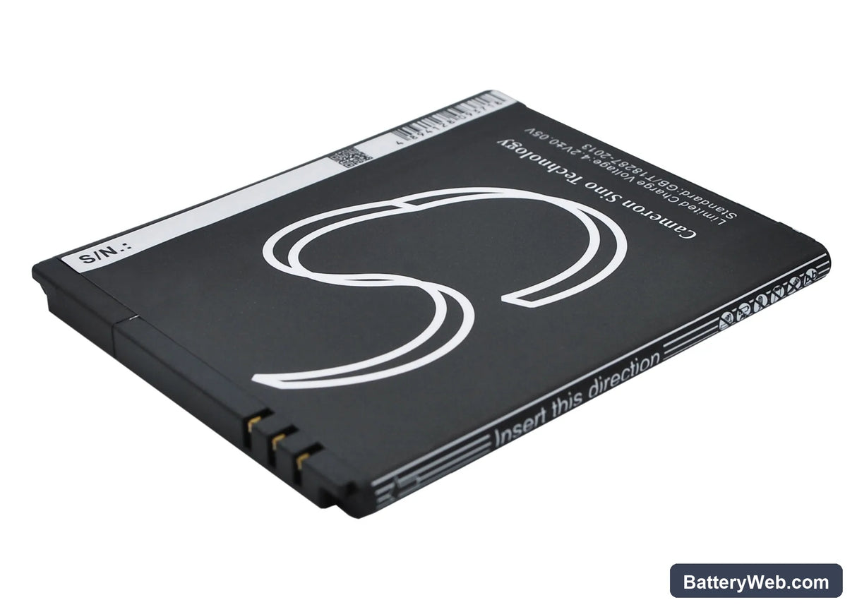 Simvalley SP-140 Replacement Battery, 3.7V, 1300mAh, Li-ion 4