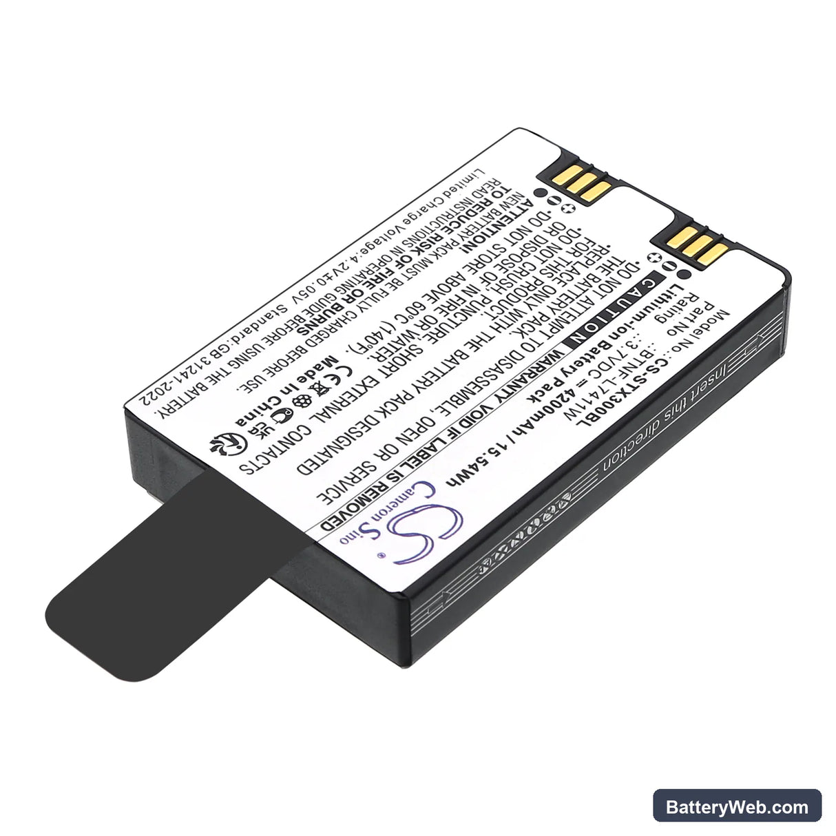 Southern Polaris X3 Sanding Reed Handbook Replacement Battery, 3.7V, 4200mAh, Li-ion 2