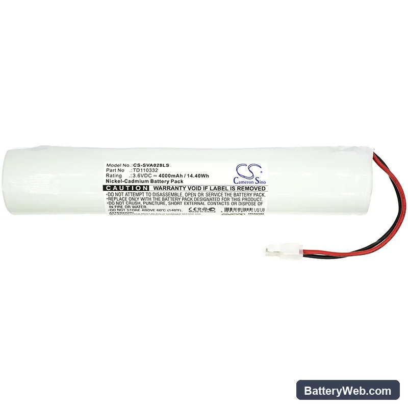Schneider OVA51028E Replacement Battery, 3.6V, 4000mAh, Ni-CD 3