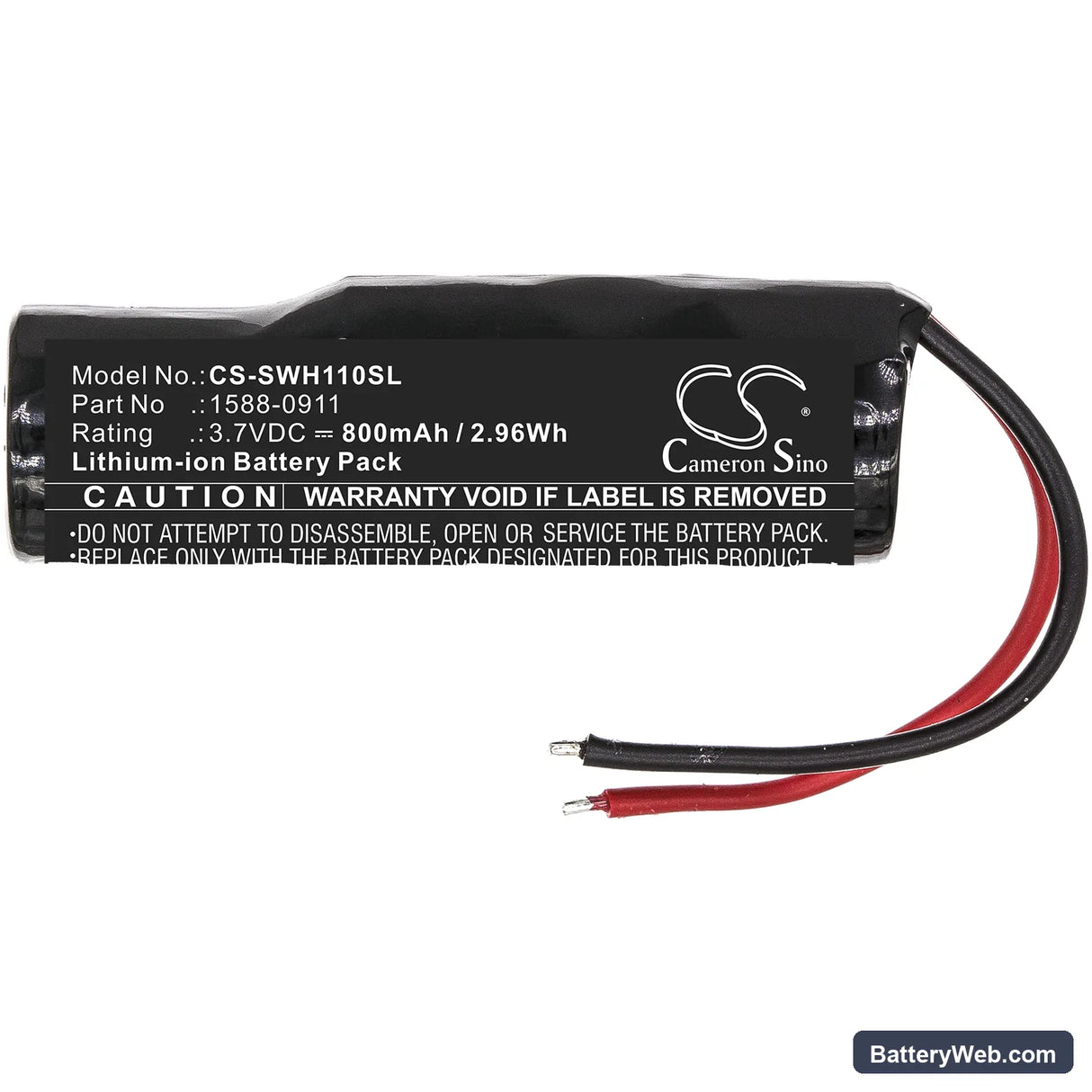 Sony WF-1000XM3 Charging Case Replacement Battery, 3.7V, 800mAh, Li-ion 3