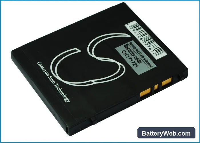 Sharp SH905i Replacement Battery, 3.7V, 700mAh, Li-ion 4